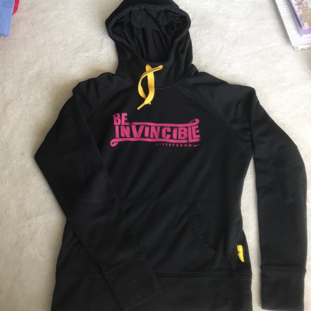 Livestrong hooded sweatshirt